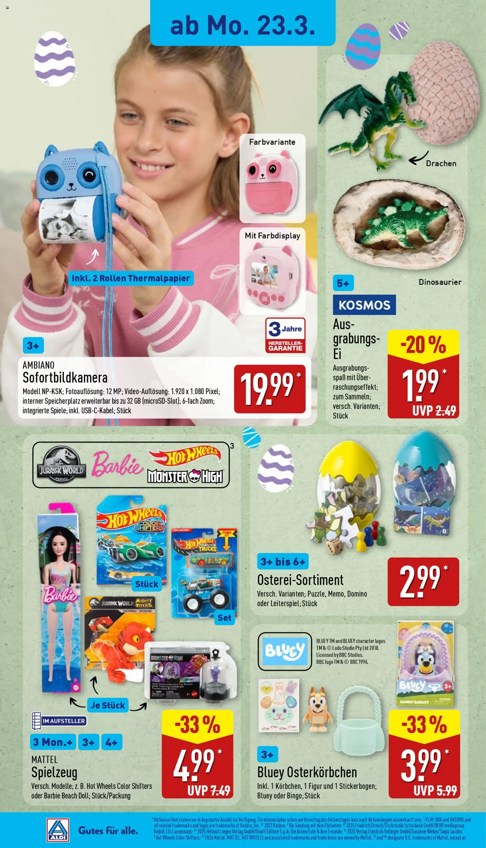 Aldi Ausblick – gültig ab 23.03.2026 | Seite: 3 | Produkte: Monster