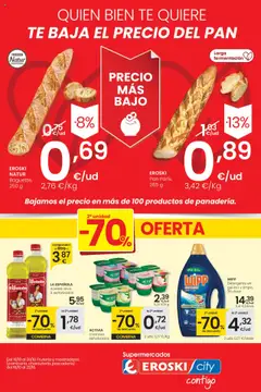 Vista previa Eroski - Precio más bajo City válido desde el 16.10.2025