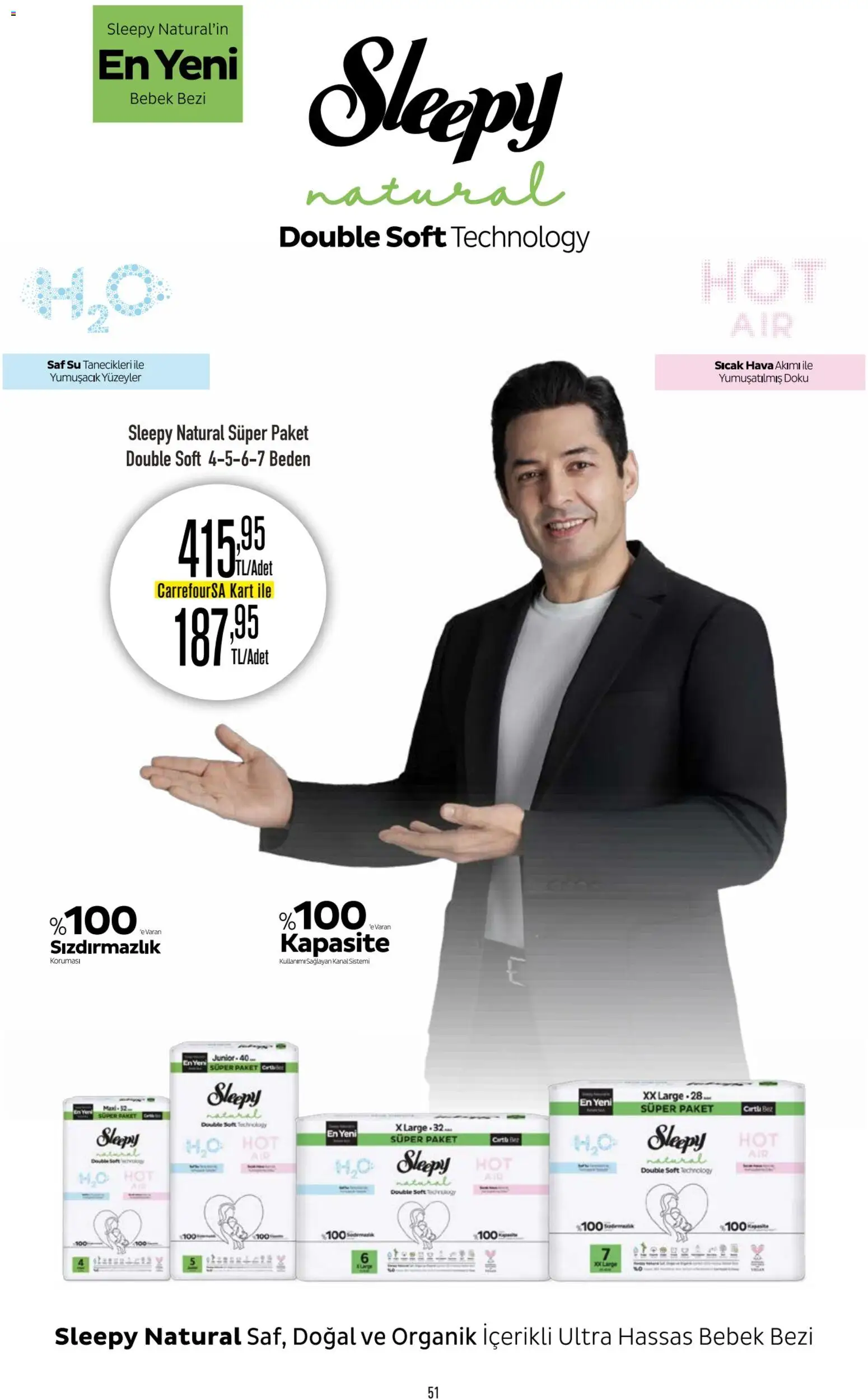 CarrefourSA Katalog - 09.04.2026 tarihinden itibaren geçerlidir | Sayfa: 52 | Ürünler: Su