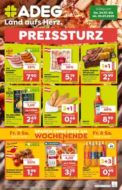 Vorschau von dem Prospekt - ADEG Flugblatt gültig ab 24.07.2025