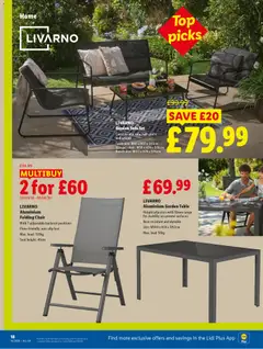 Preview of Lidl - Lidl Weekly valid from 02.04.2026 | Page: 24 | Products: Table, Chair, Sofa