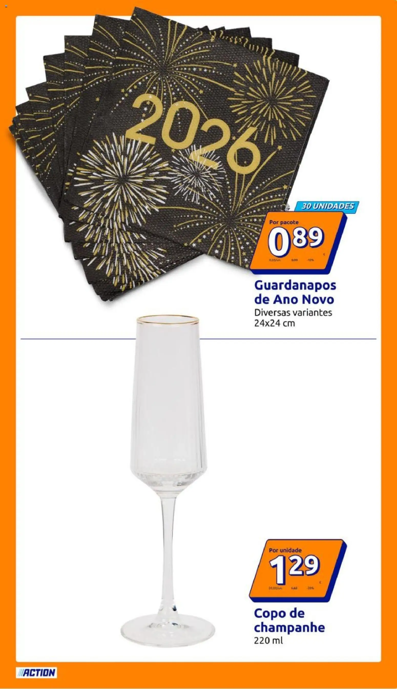 Action - Action PT week 52 2025 │ válido de 24.12.2025 | Página: 13 | Produtos: Guardanapos