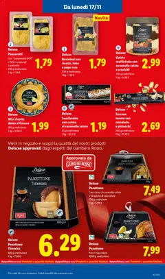 Anteprima del volantino Deluxe Semifreddo con crema al caramello salato, 65 g confezione valido a partire dal 17.11.2025 | Pagina: 8