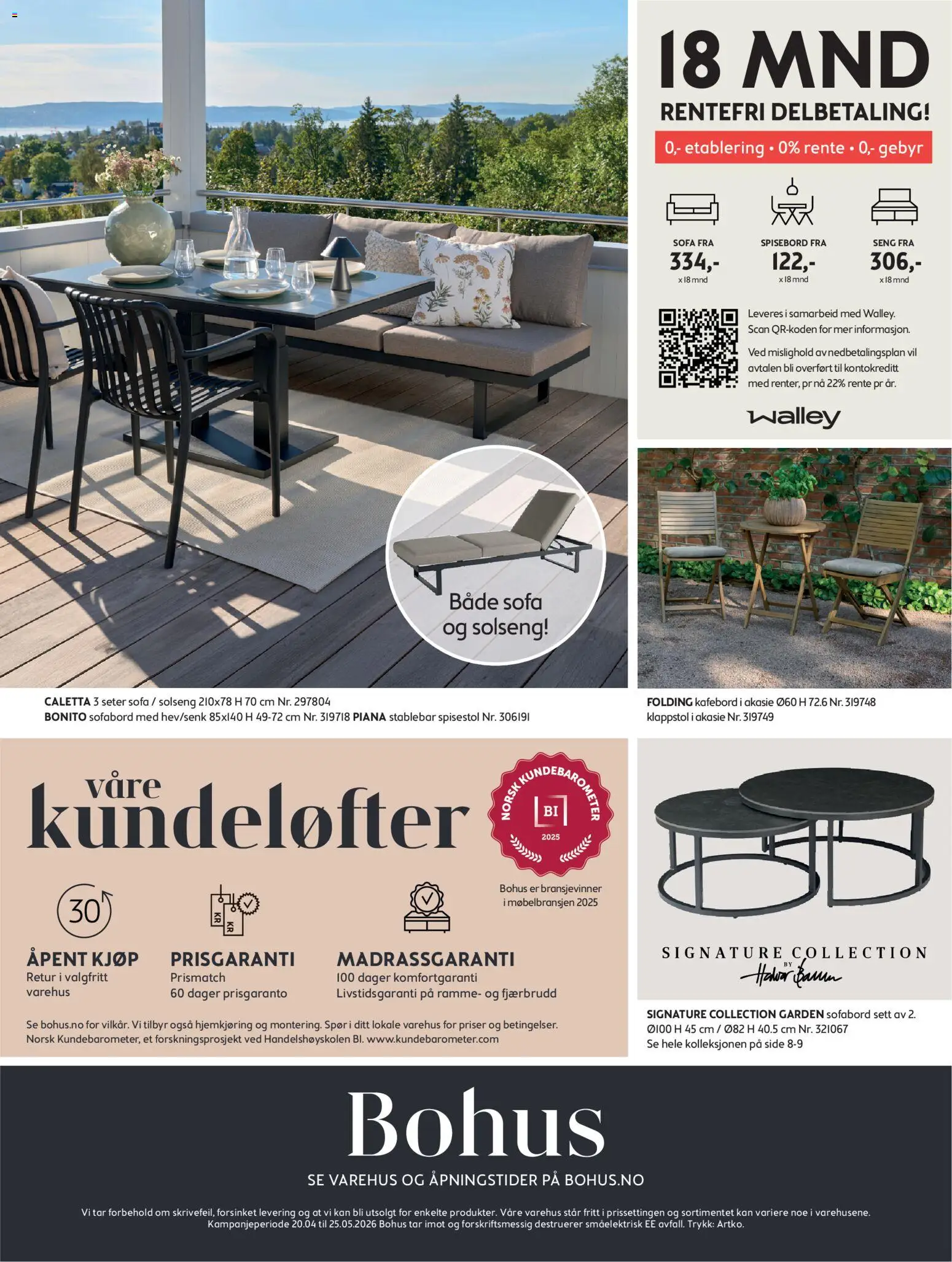 {H1} | Side: 18 | Produkter: Spisestol, Solseng, Seng, Klappstol