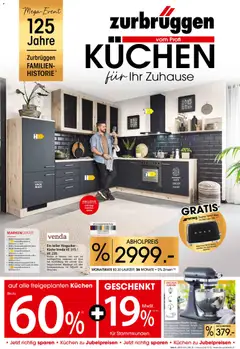 Zurbrüggen Küchen für Ihr Zuhause ab 08.11.2025 gültig