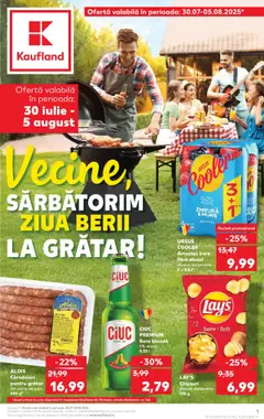 Catalog Kaufland - București – previzualizare al pliantului de la Kaufland valabil de la 30.07.2025