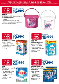 Costco - Prévisualisation de Costco catalogue valide à partir de 13.04.2026 | Page: 11 | Produits: Parfum, Poudre, Détachant, Lessive