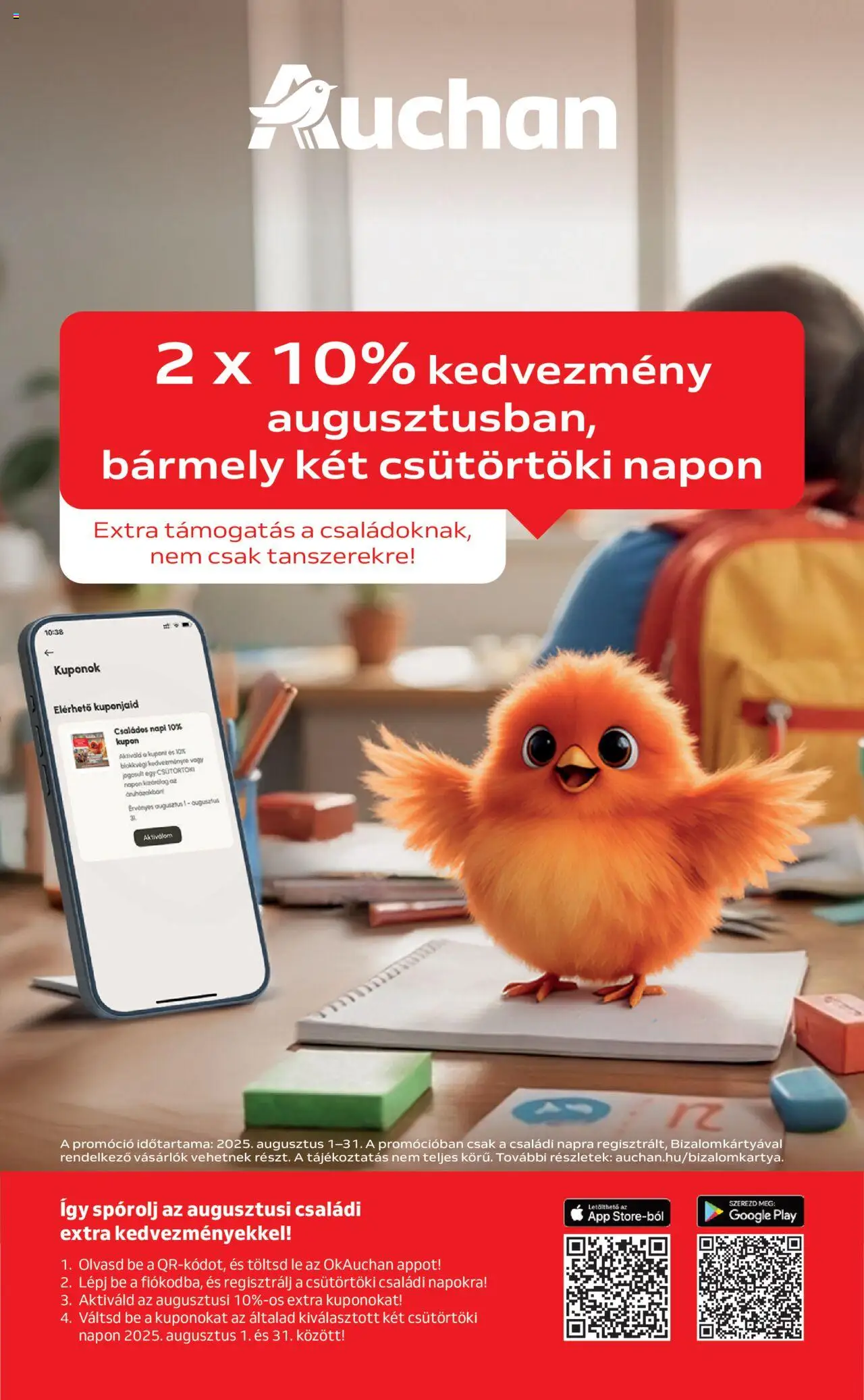 Auchan akciós ujság - amely érvényes a következő dátumtól: 07.08.2025 | Oldal: 54