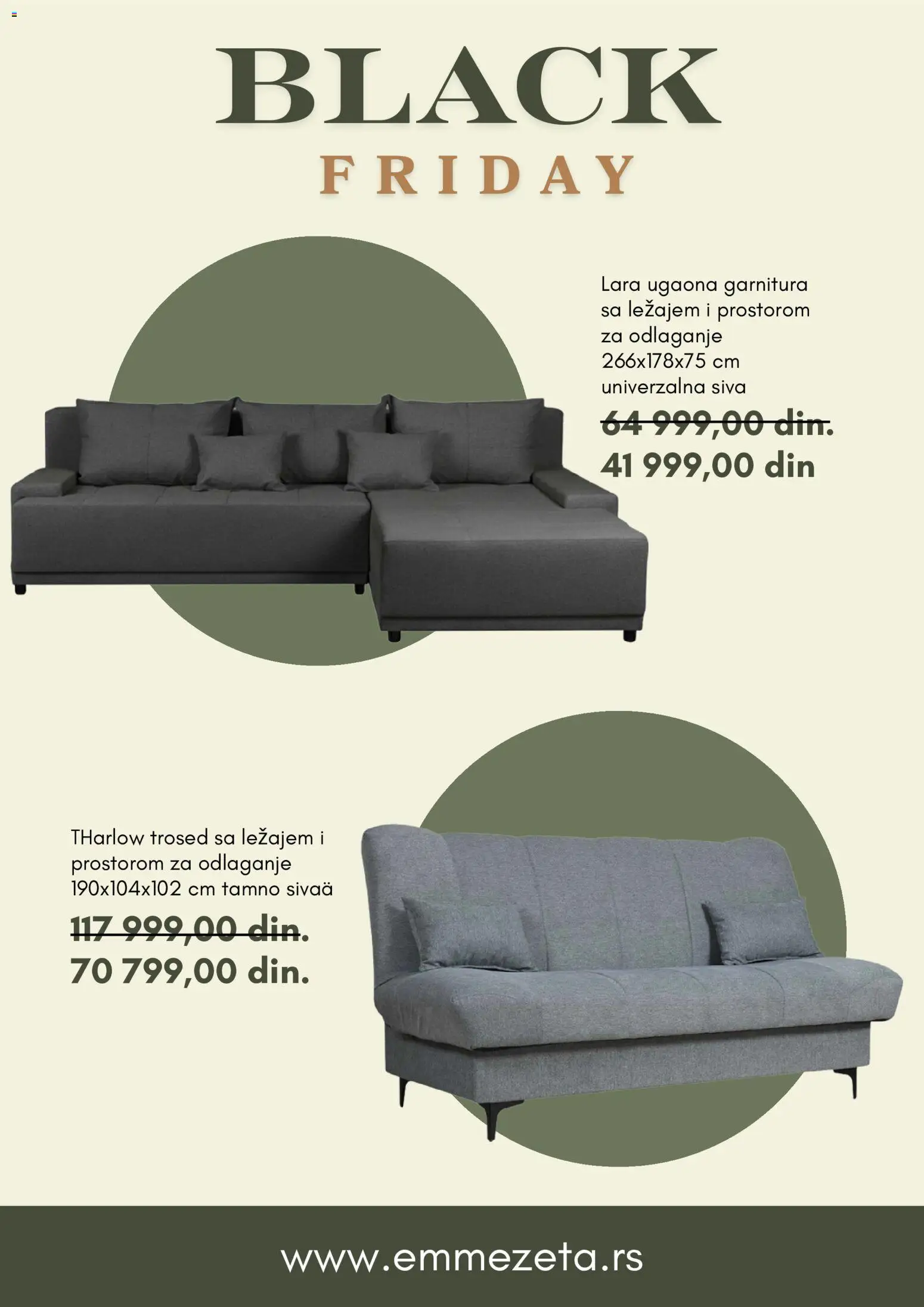 Emmezeta katalog - važi od 27.11.2025 | Strana: 2 | Proizvode: Trosed, Ugaona garnitura