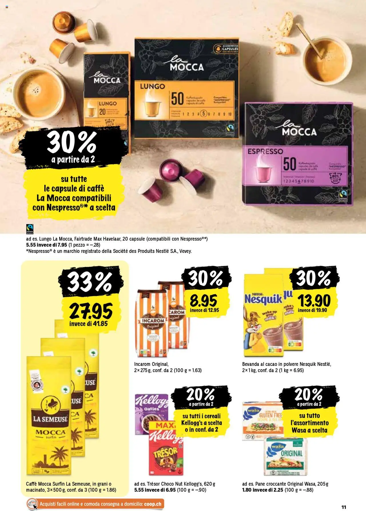 Coop - Una settimana di azioni ab 14.08.2025 | Seite: 11 | Produkte: Pane