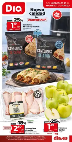 Vista previa Dia - folleto Market válido desde el 25.03.2026