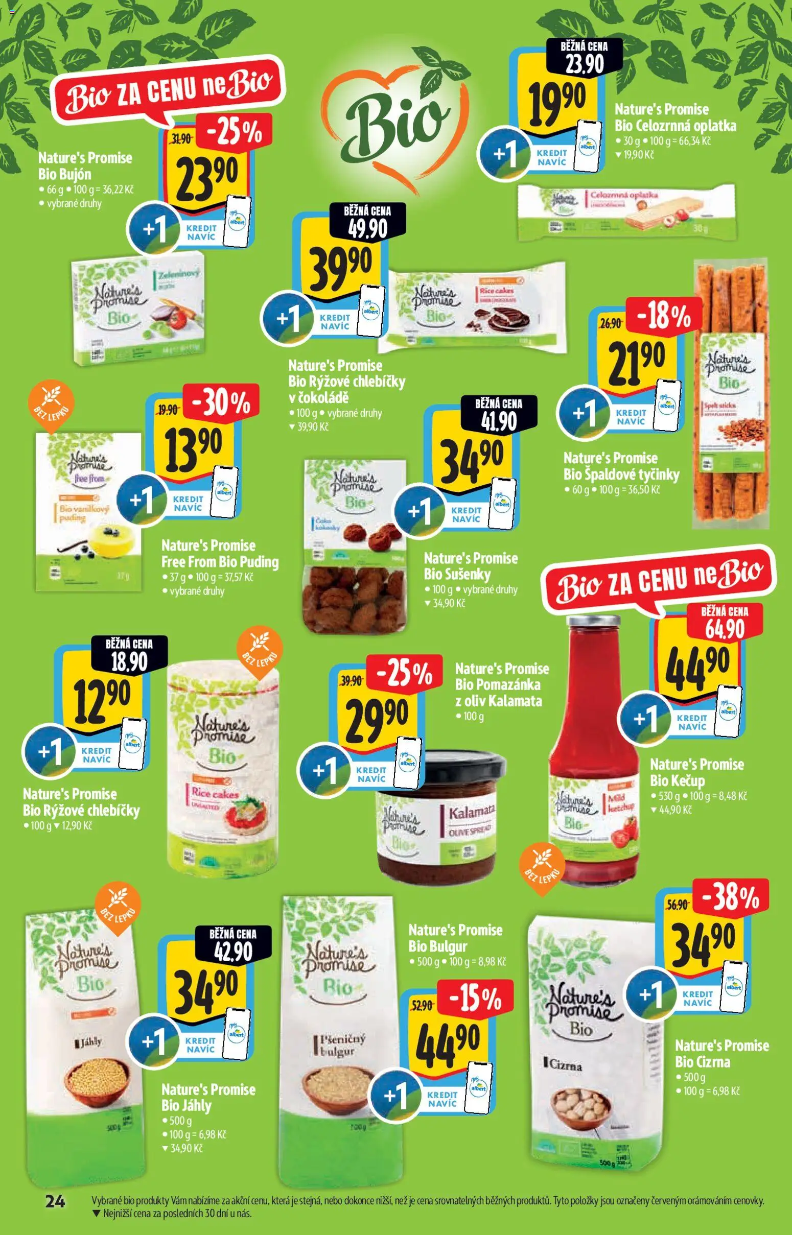 Albert katalog - Supermarket od 14.01.2026 | Strana: 24 | Produkty: Kečup, Tyčinky, Puding, Pomazánka