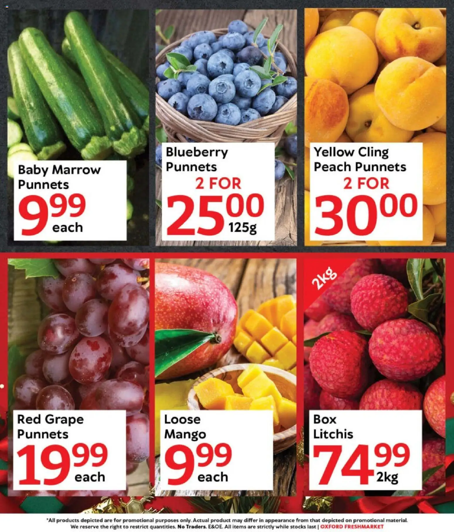New Oxford Freshmarket catalogue – valid from 13.12.2025 | Page: 6 | Products: Mango, Peach