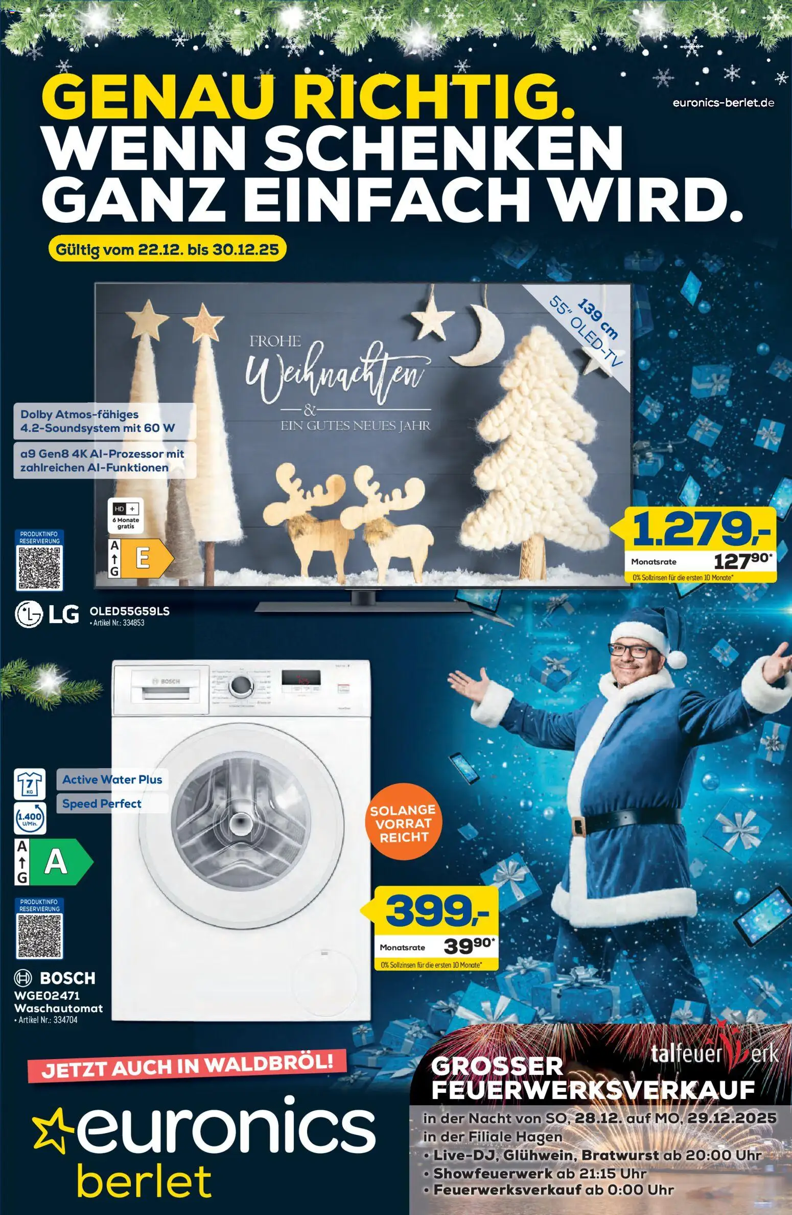 Euronics  Prospekt Berlet – gültig ab 22.12.2025 | Seite: 1