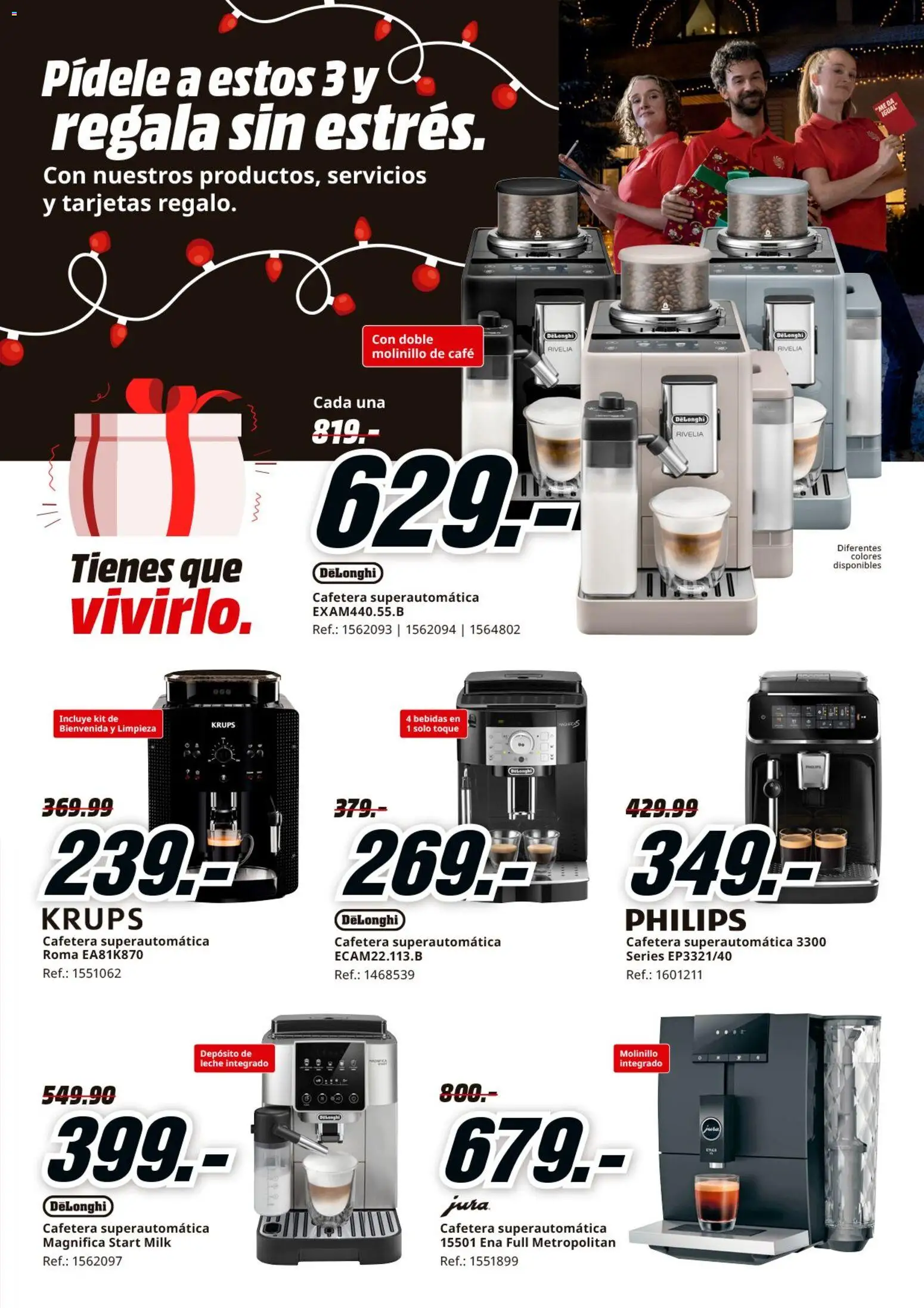 Media Markt folleto │ válido desde el 26.12.2025 | Página: 32 | Productos: Leche, Café, Cafetera