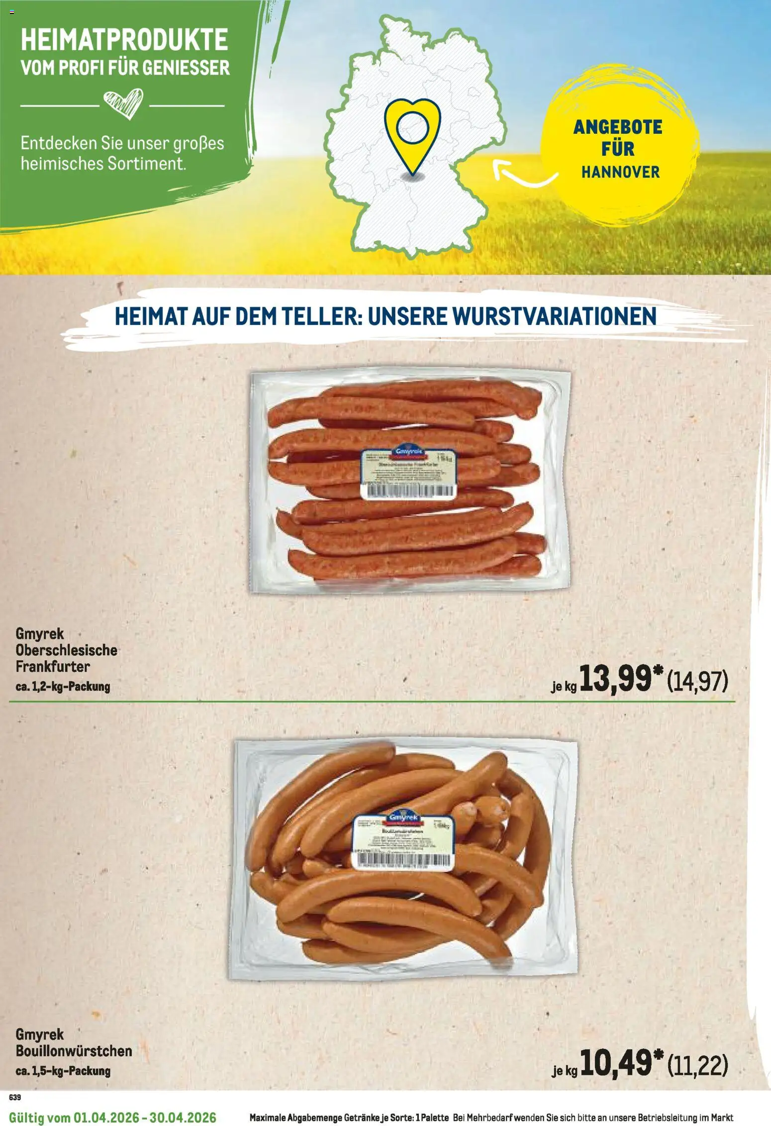 Metro Regionaler Flyer – gültig ab 01.04.2026 | Seite: 16