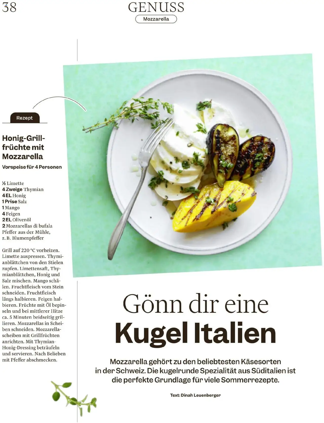 Migros Magazin ab 03.06.2025 | Seite: 38 | Produkte: Mango, Früchte, Pfeffer, Grill