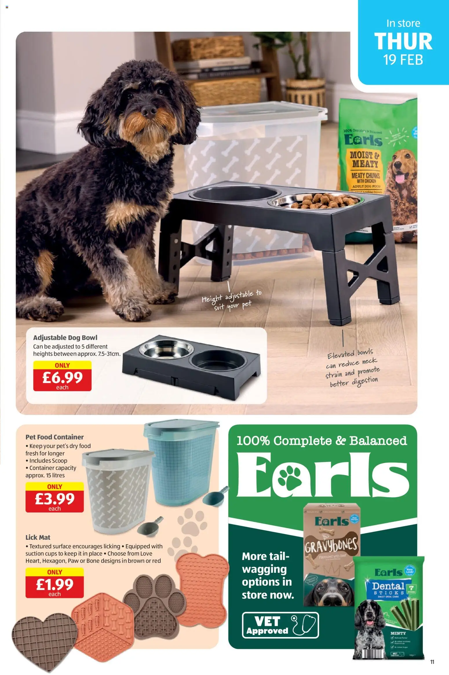 {H1} | Page: 11 | Products: Suit, Container, Dog food, Bowl