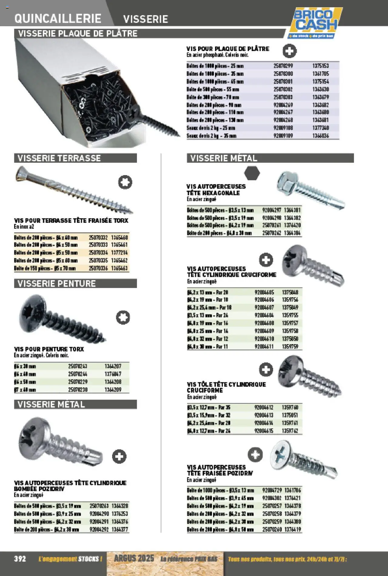 {H1} | Page: 392 | Produits: Plâtre