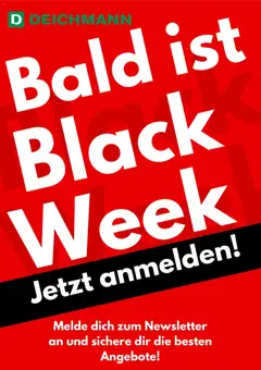 Deichmann - Black Friday - Ankündigung ab 31.10.2025 gültig