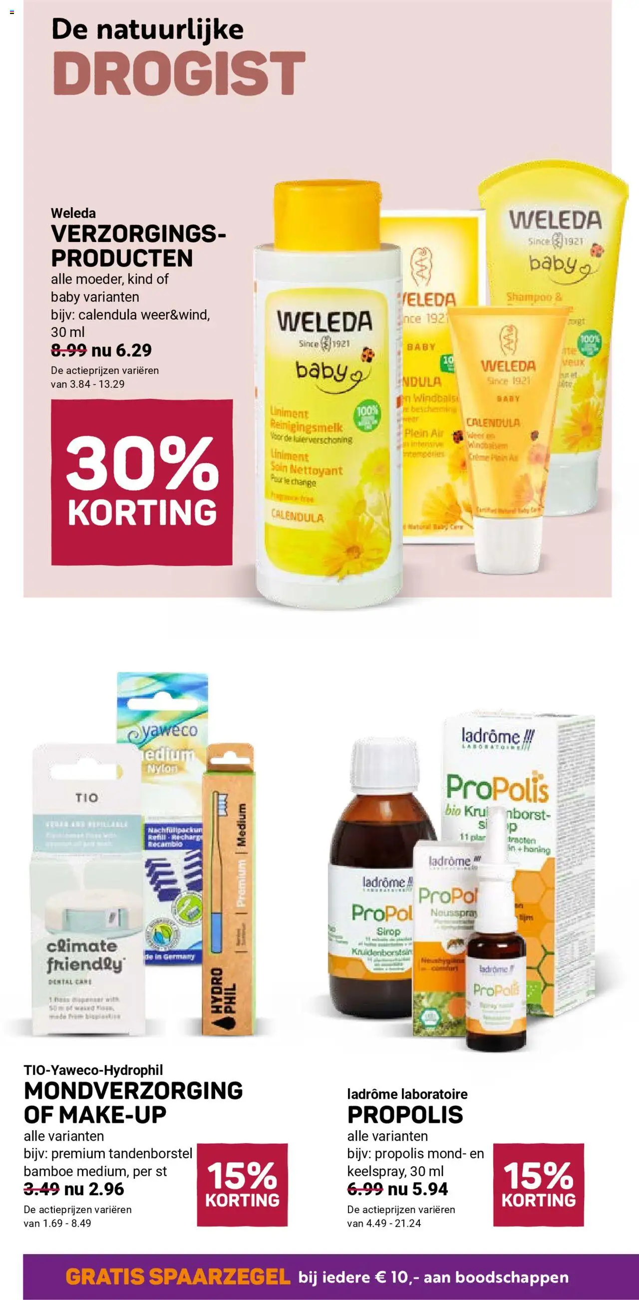 {H1} | Pagina: 18 | Producten: Tandenborstel, Mondverzorging, Shampoo