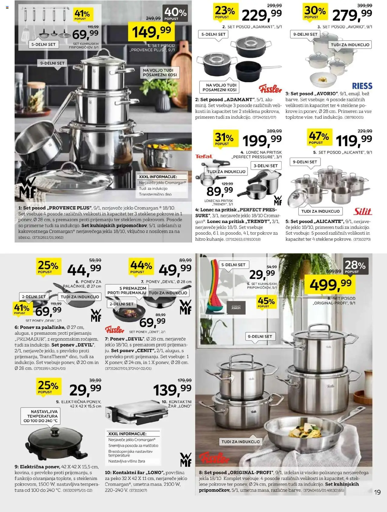 Novi XXXL Lesnina katalog ponudbe – veljaven od 15.09.2025 | Stran: 19 | Izdelki: Zar