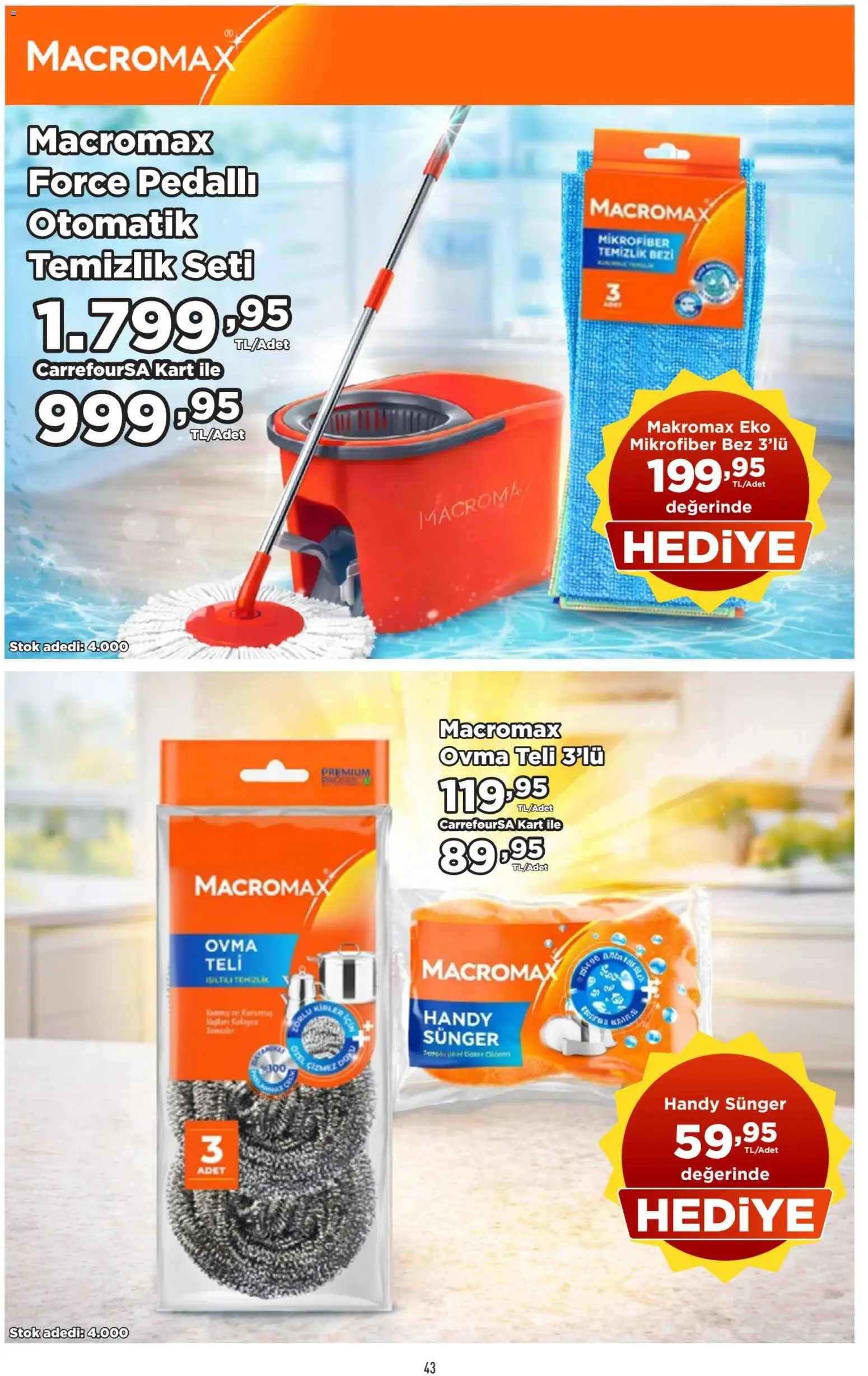 CarrefourSA Katalog - 09.04.2026 tarihinden itibaren geçerlidir | Sayfa: 44