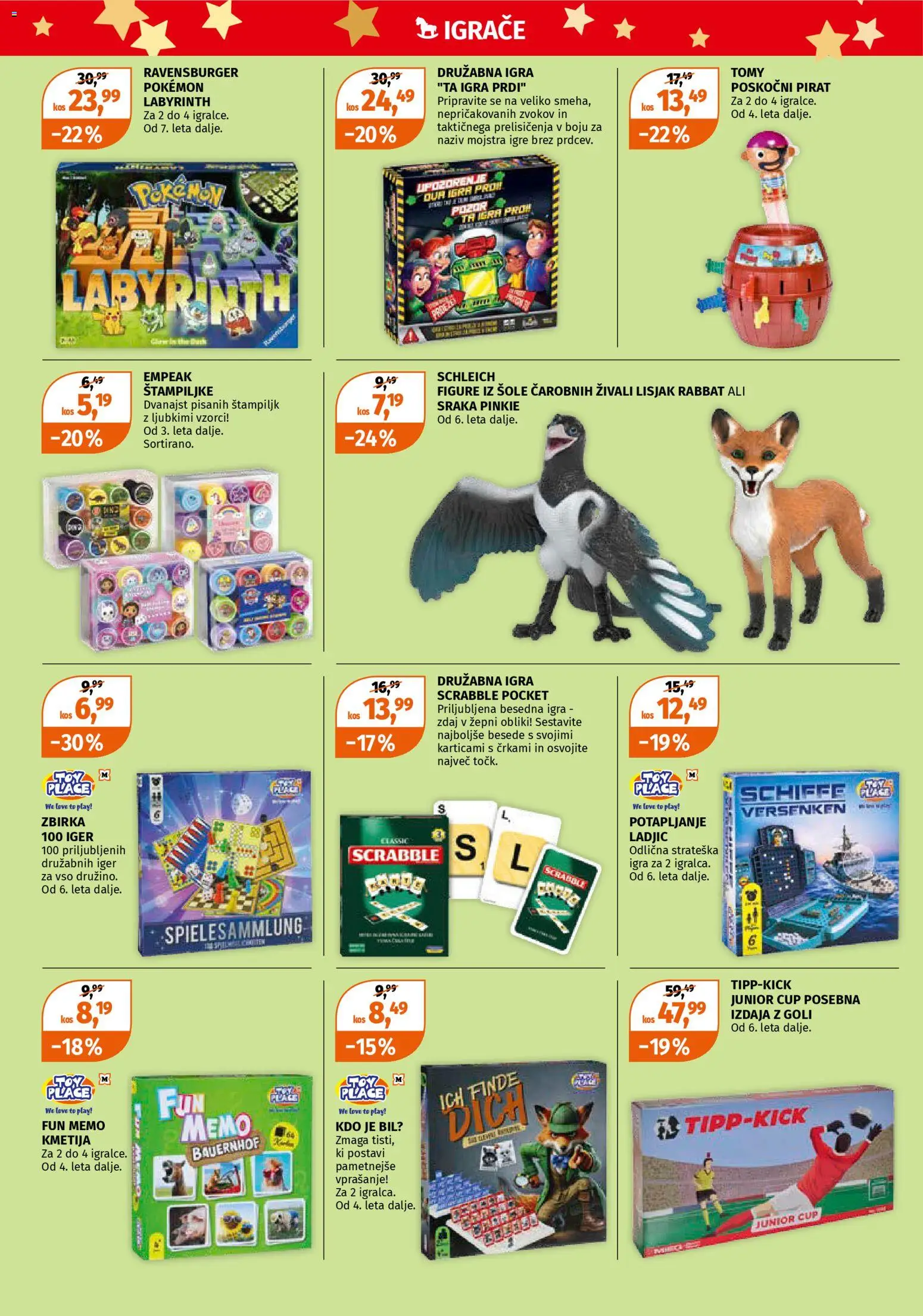 Novi Müller katalog ponudbe – veljaven od 10.11.2025 | Stran: 6 | Izdelki: Igra, Kos
