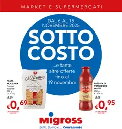 Anteprima del volantino Volantino Migross	 valido a partire dal 06.11.2025