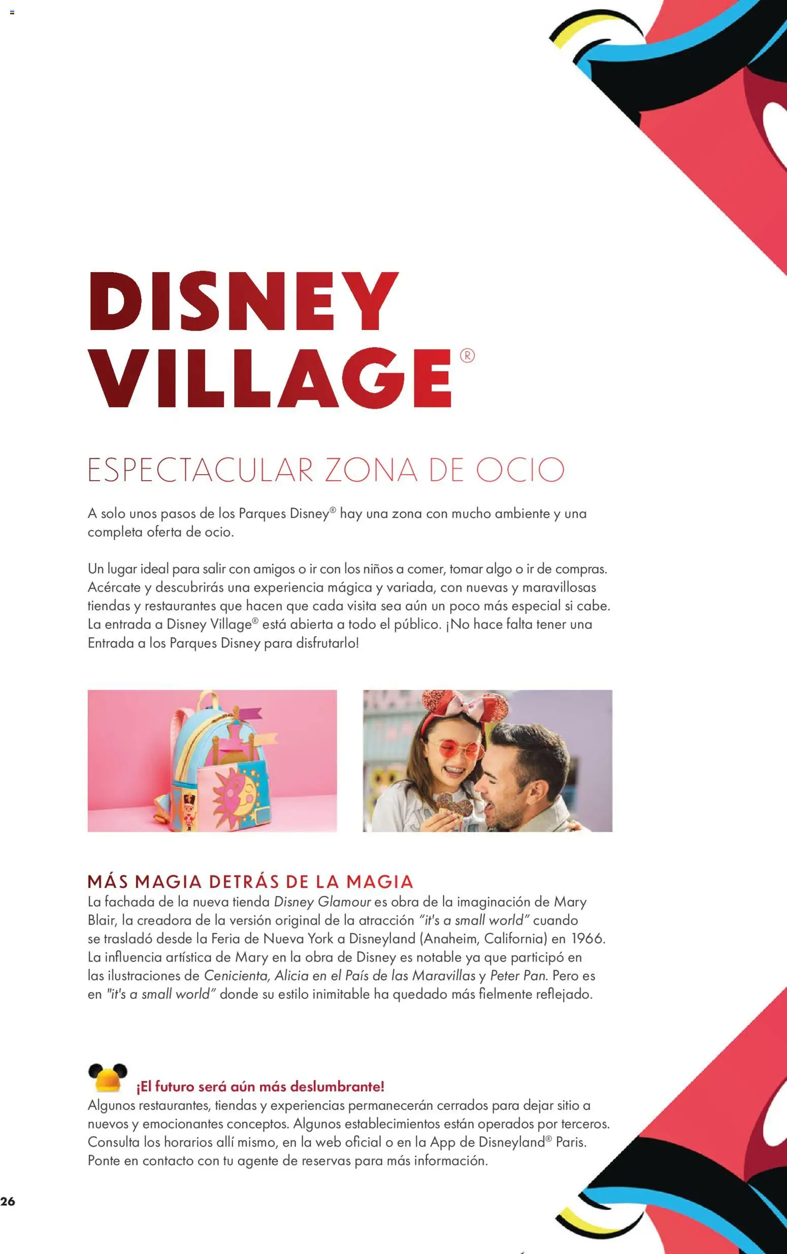 Viajes El Corte Inglés Folleto Disneyland Paris │ válido desde el 31.03.2026 | Página: 28