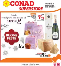 Anteprima del volantino Conad Superstore Piemonte catalogo valido a partire dal 15.12.2025