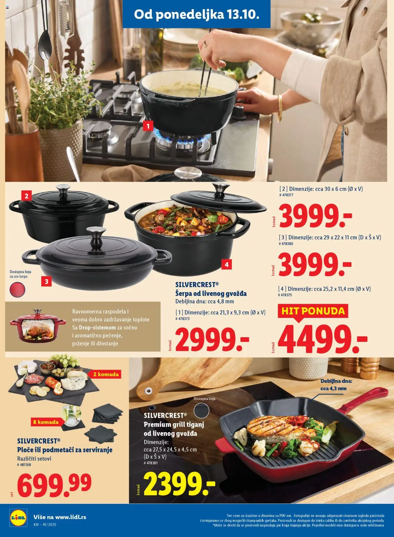 Lidl katalog - važi od 09.10.2025 | Strana: 66 | Proizvode: Silvercrest, Tiganj