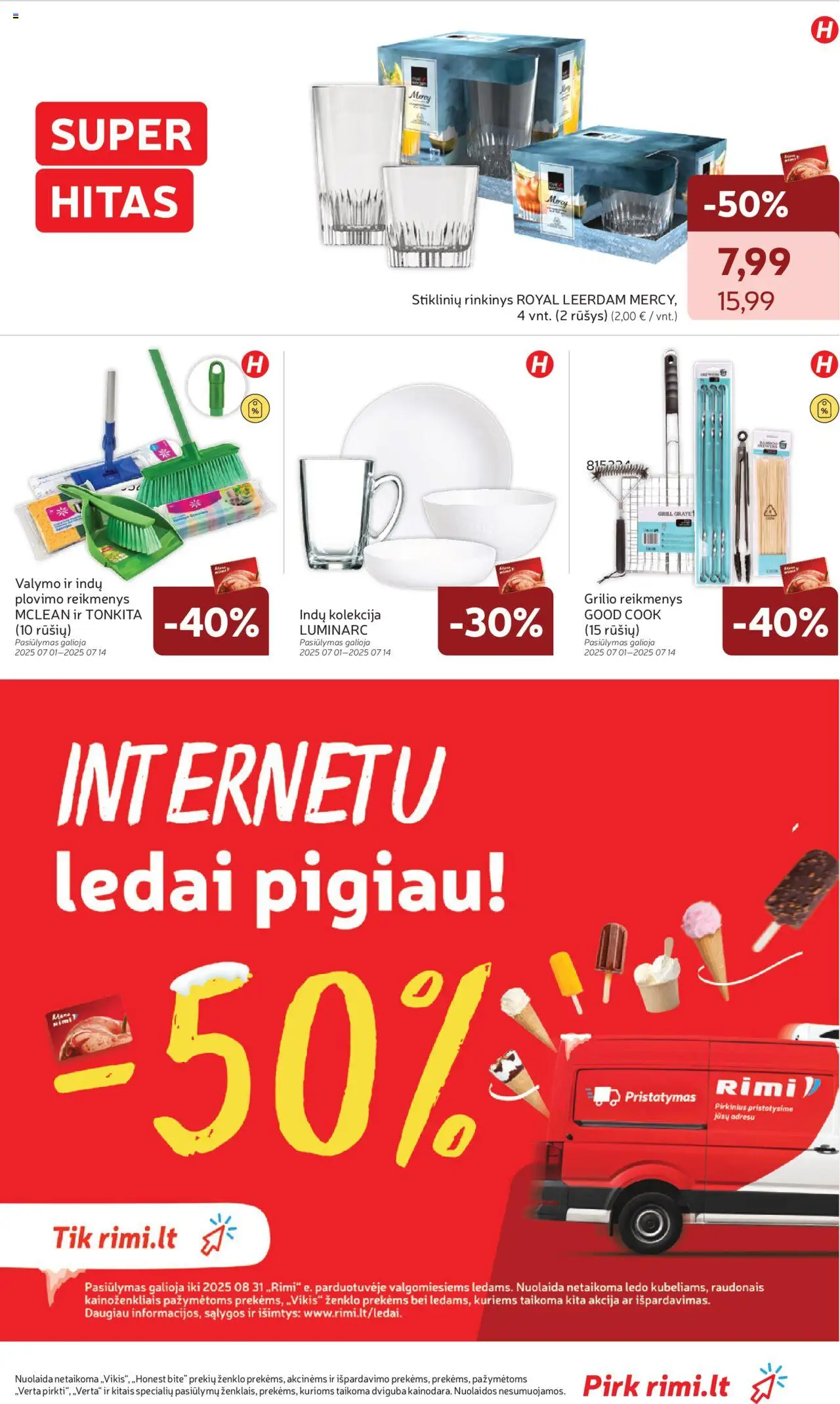 Rimi leidinys│galioja nuo 01.07.2025 | Puslapis: 37 | Prekių: Ledai
