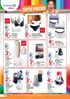 E.Leclerc folleto │ válido desde el 23.06.2025 | Página: 14 | Productos: Bragas