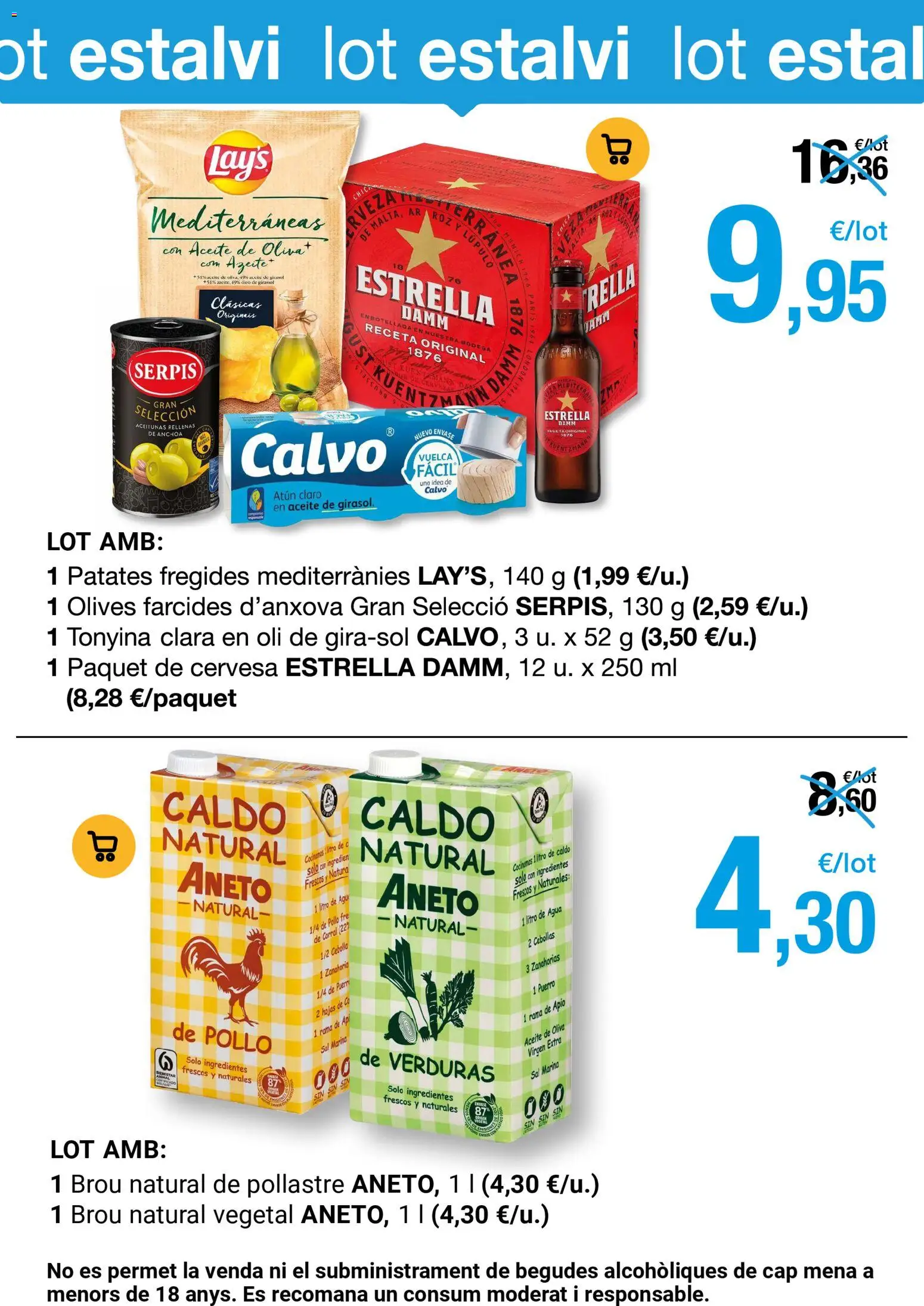 Bonpreu folleto │ válido desde el 17.03.2026 | Página: 50 | Productos: Zanahoria, Aceite de oliva, Παγωμένο τσάι, Atún claro