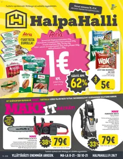 Halpa Halli-mainoslehti voimassa 15.04.2026 alkaen