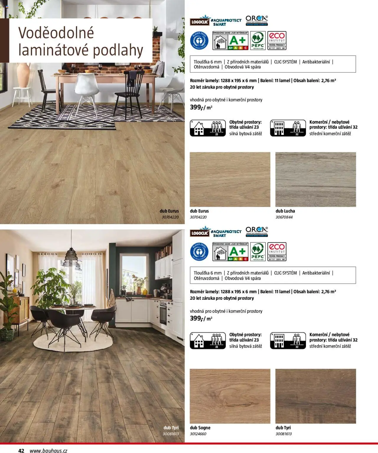 Bauhaus katalog Podlahové krytiny od 01.08.2025 | Strana: 42