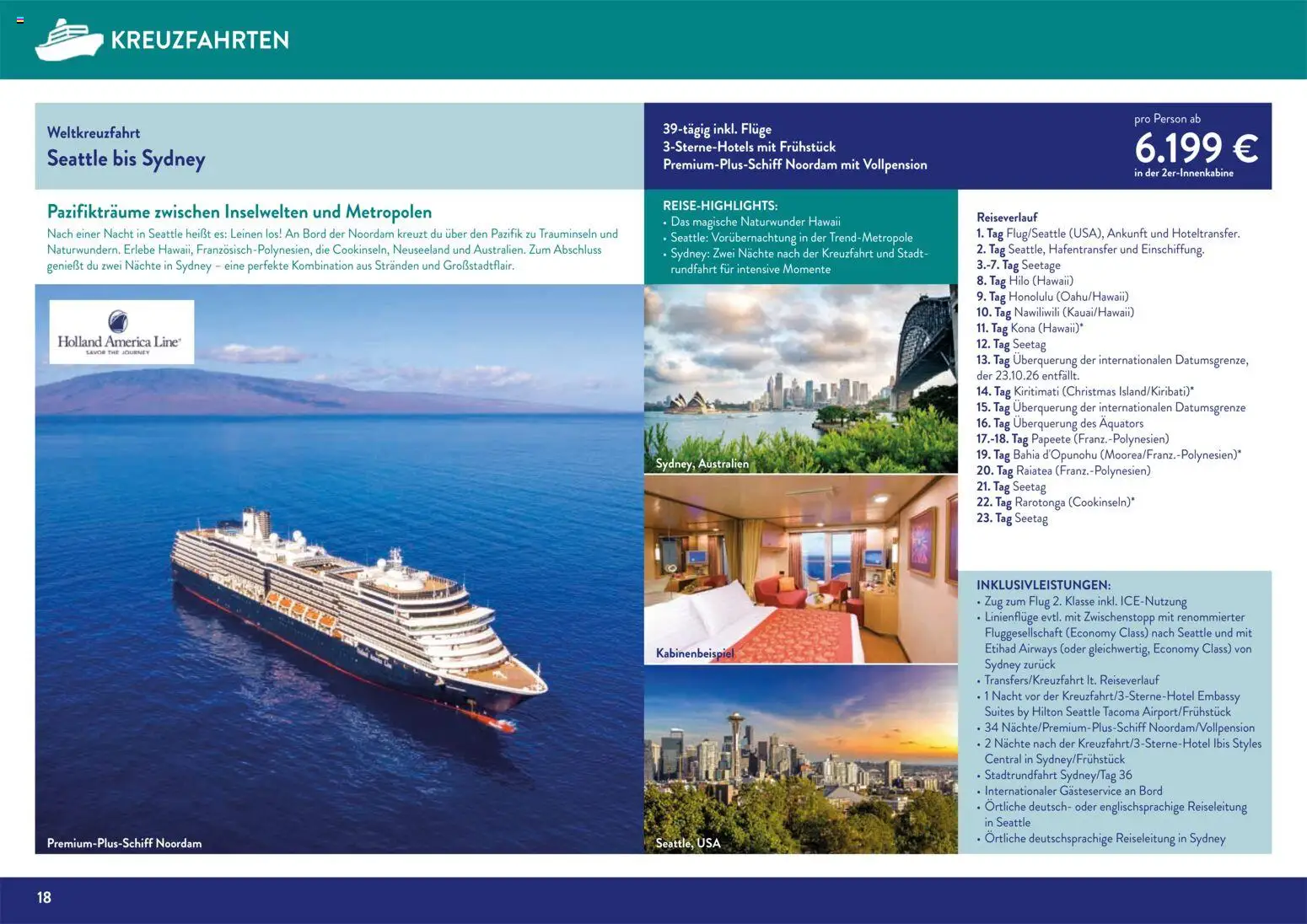 Aldi Reisen Unsere Traumreisen – gültig ab 01.11.2025 | Seite: 18