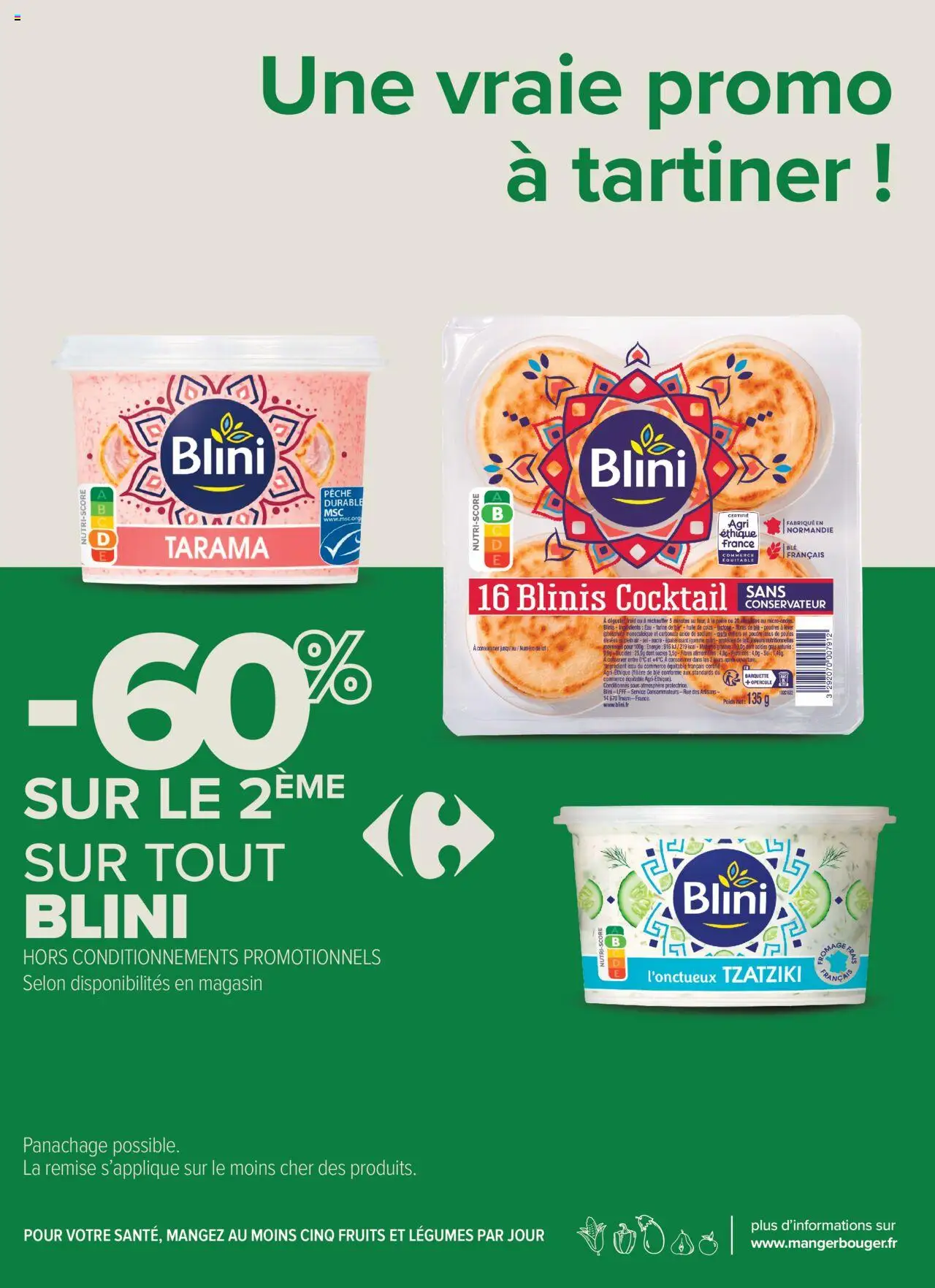  | Page: 13 | Produits: Pêche, Poids, Tarama, Blinis