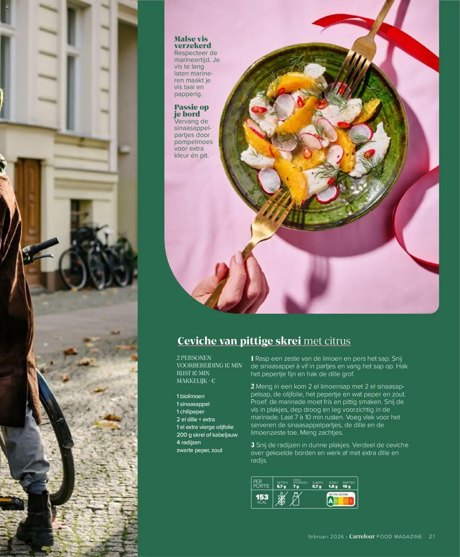 {H1} | Pagina: 21 | Producten: Sap, Olijfolie, Peper, Limoen