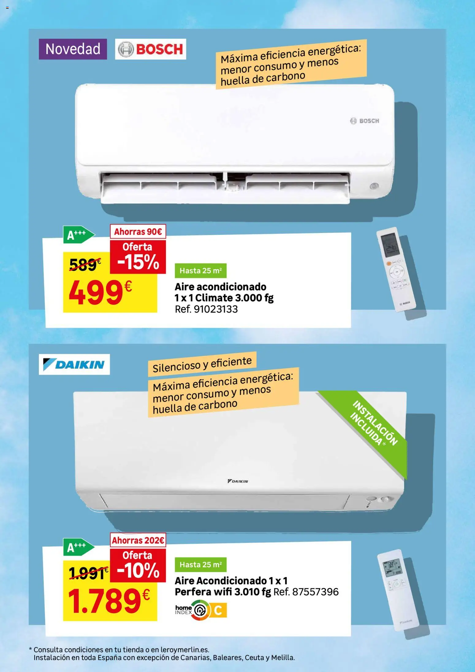 Leroy Merlin catálogo │ válido desde el 21.04.2026 | Página: 32 | Productos: Aire acondicionado