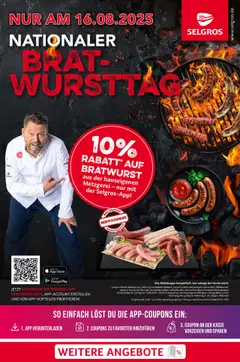 Selgros Bratwursttag  gültig ab dem 16.08.2025