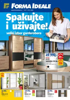 Forma Ideale  Garderoberi - pregled Forma Ideale kataloga - važi od 28.07.2025