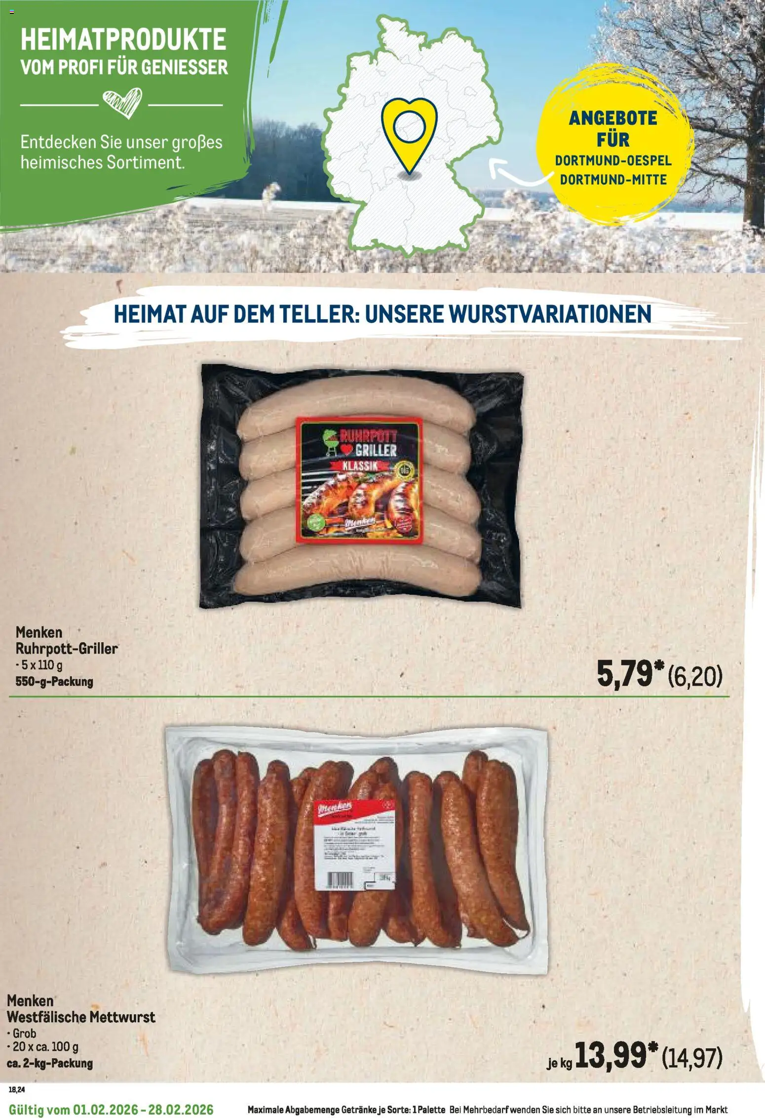 Metro Regionaler Flyer – gültig ab 01.02.2026 | Seite: 34 | Produkte: Griller