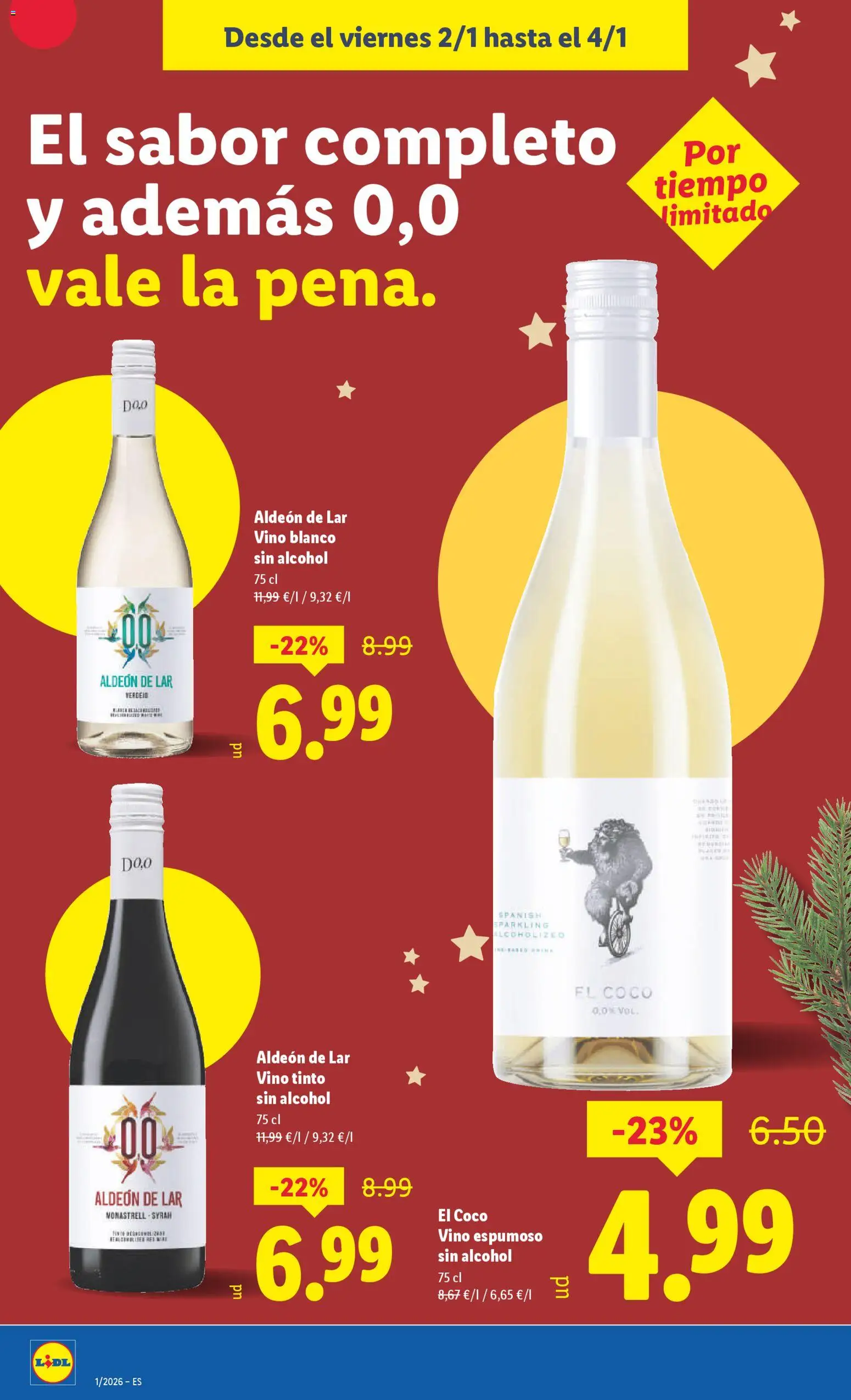 Lidl folleto │ válido desde el 29.12.2025 | Página: 30 | Productos: Vino, Τυρόπιτα