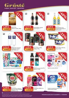 GRUSTE leidinys galioja nuo 21.04.2026 | Puslapis: 4 | Prekių: Nealkoholinis alus, Skutimosi putos, Alus, Mineralinis vanduo