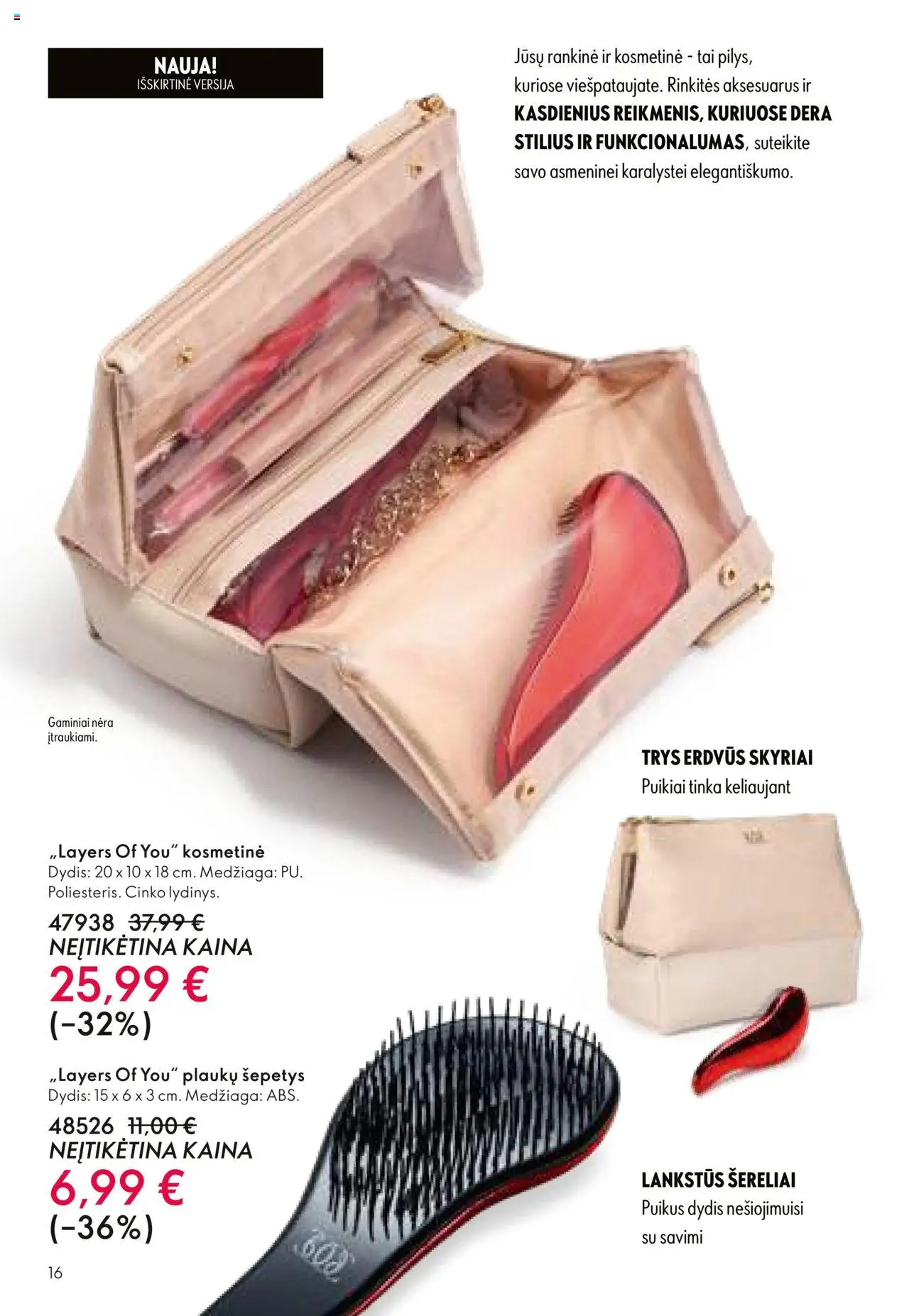 Oriflame - Katalogas 12 2025│galioja nuo 24.08.2025 | Puslapis: 16 | Prekių: Rankinė