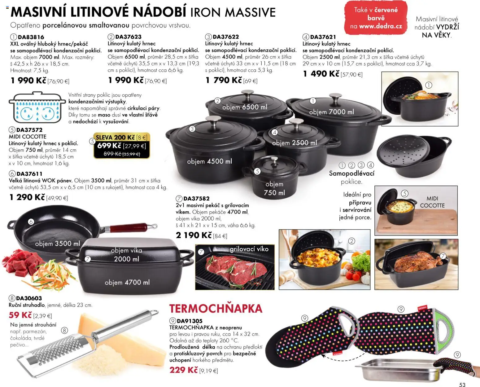 Nové Dedra akcie – leták je platný od 01.01.2026 | Strana: 53 | Produkty: Váha