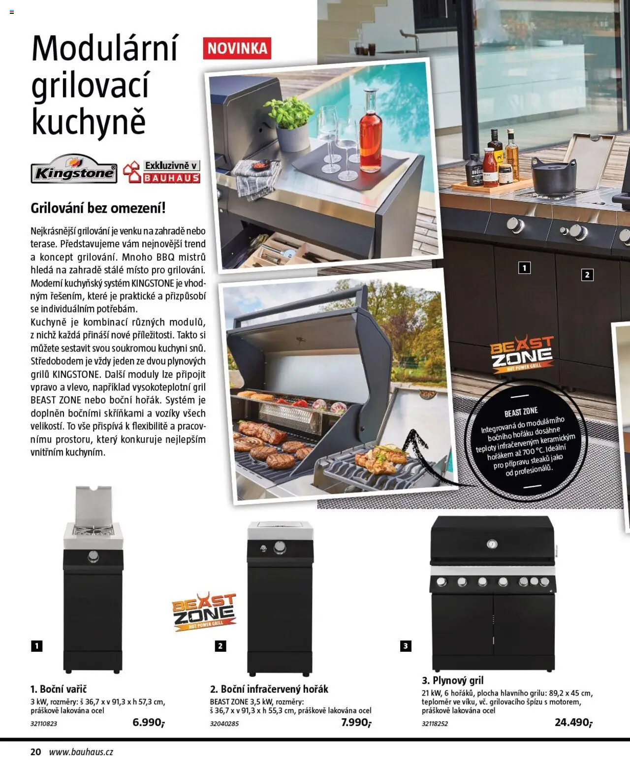 Bauhaus katalog Grilování od 26.06.2025 | Strana: 20 | Produkty: Grilování, Gril, Teploměr, Kuchyně