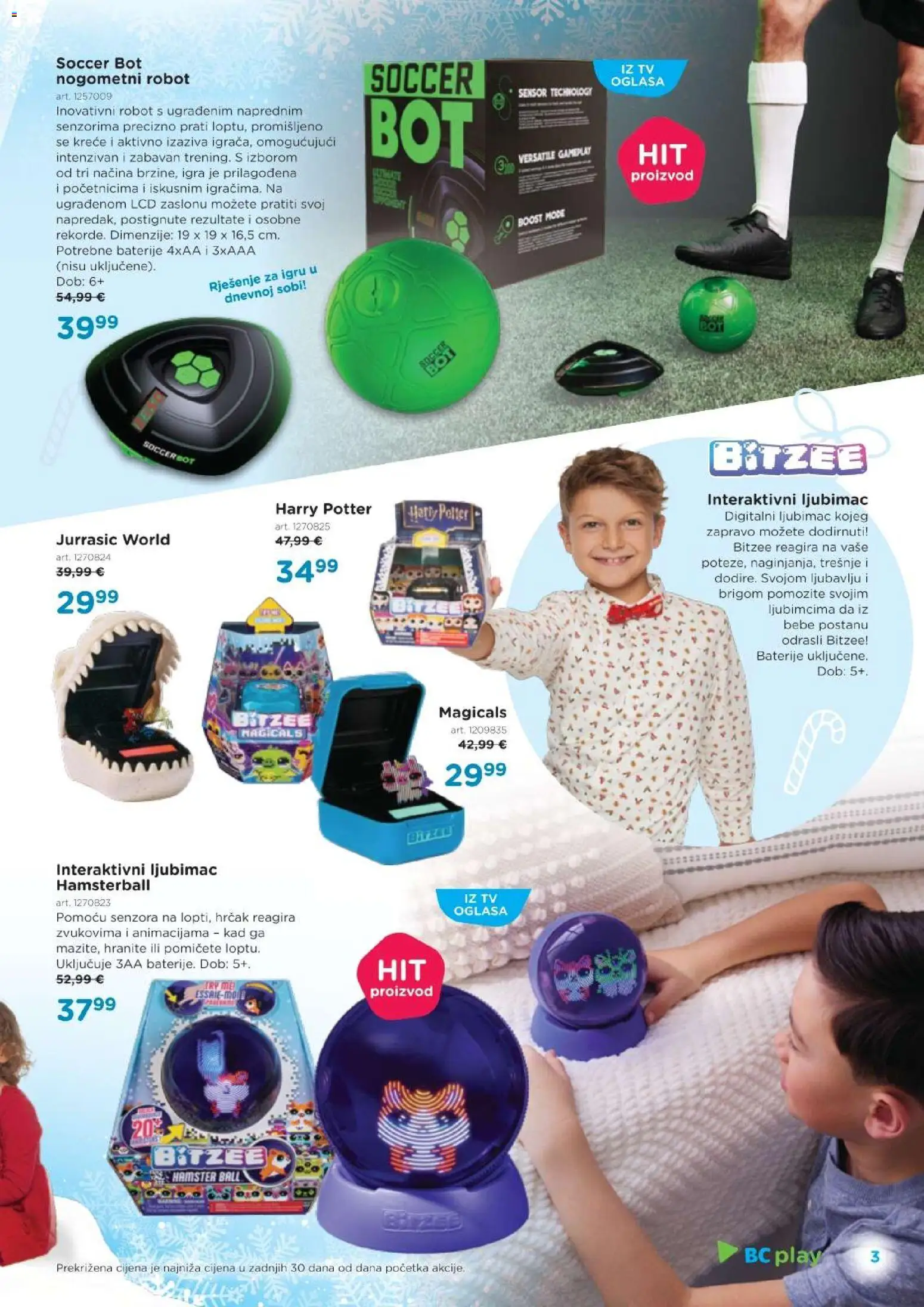 Baby Center katalog | vrijedi od 03.12.2025 | Stranica: 3 | Proizvodi: Robot, Baterije, Tv, Igra